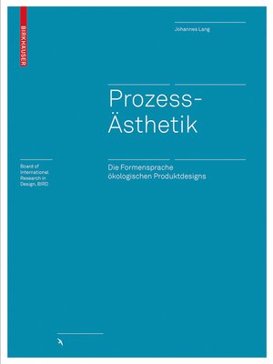 cover image of Prozessästhetik
